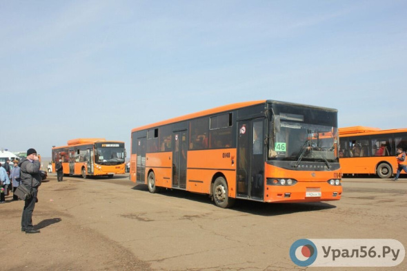 В Оренбурге порядка 80 автобусов будут работать на 41 маршруте во время дачного сезона