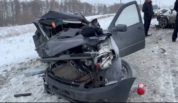 На месте ДТП. Источник: Полиция Оренбургской области