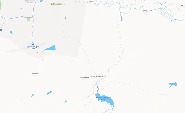 Вода может прийти в Орск по руслу реки Мендыбай