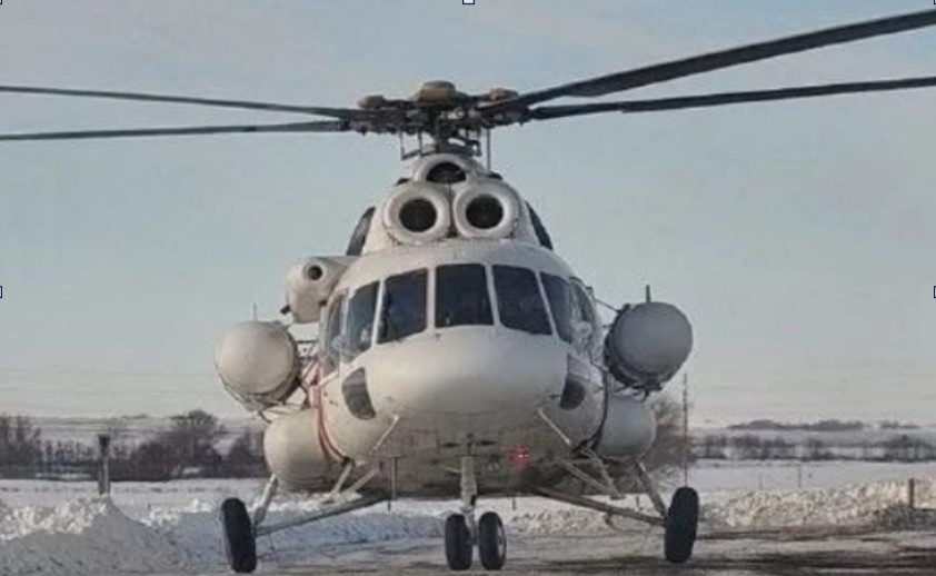 Вертолет. Фото: Минздрав Оренбургской области