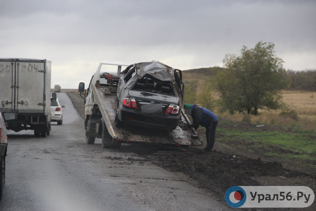 Автомобиль, слетевший с трассы, 23.09.2019