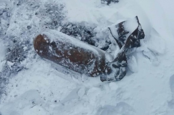 Под Оренбургом местный житель нашел бомбу времен ВОВ