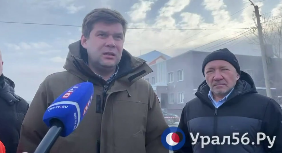 Глава города Альберт Юмадилов на месте происшествия 