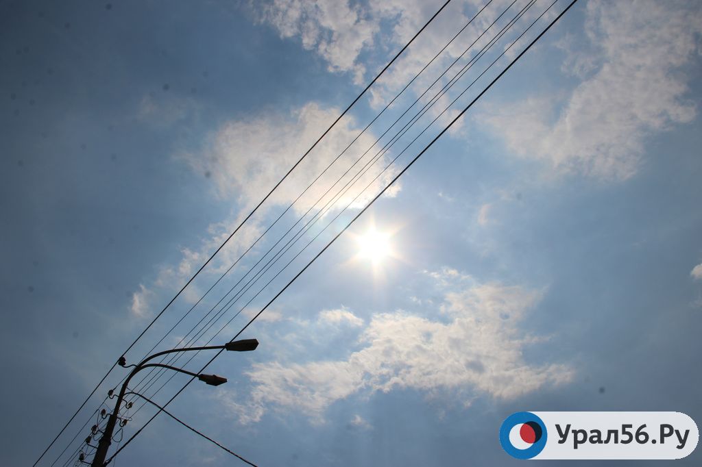 В Оренбургской области прогнозируют жару до +38°С