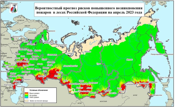 В апреле в Оренбургской области может произойти больше природных пожаров, чем обычно. Регион попал в зону риска