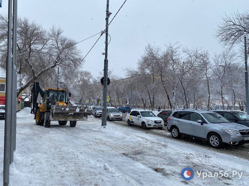 Пробка в центре Оренбурга