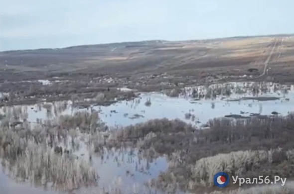 Паводок повредил 8 тысяч гектаров озимых культур в Оренбургской области  