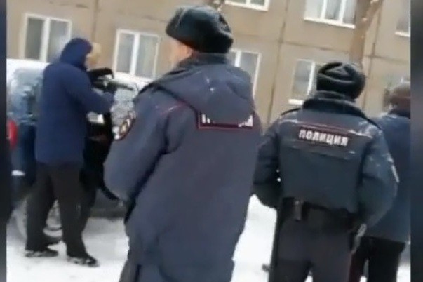 На месте происшествия, стоп-кадр из видео