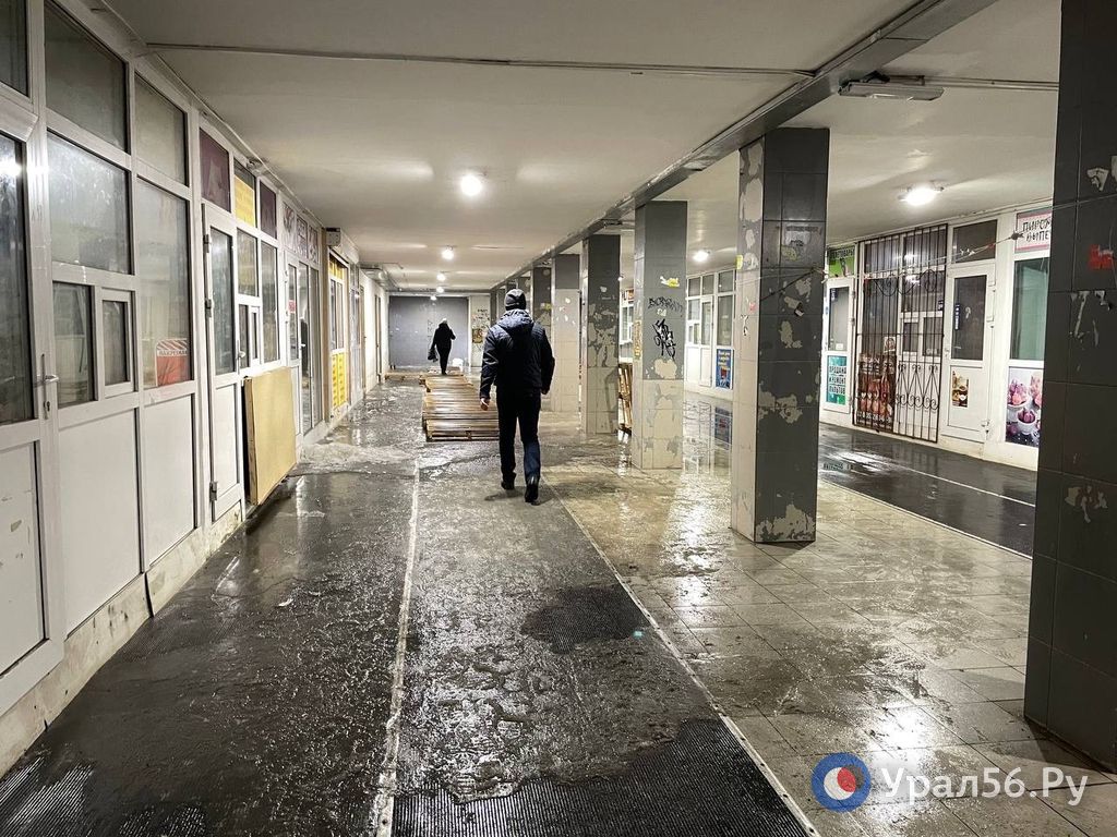 Подземный переход на ост. «улица Мира»