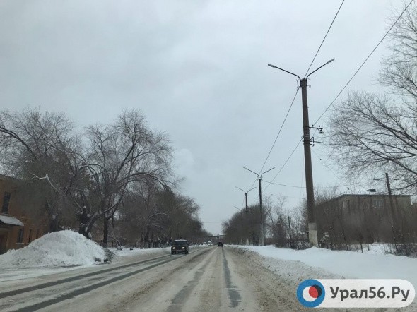 Как почистили дороги Орска после снегопада? Фотоотчет Урал56.Ру