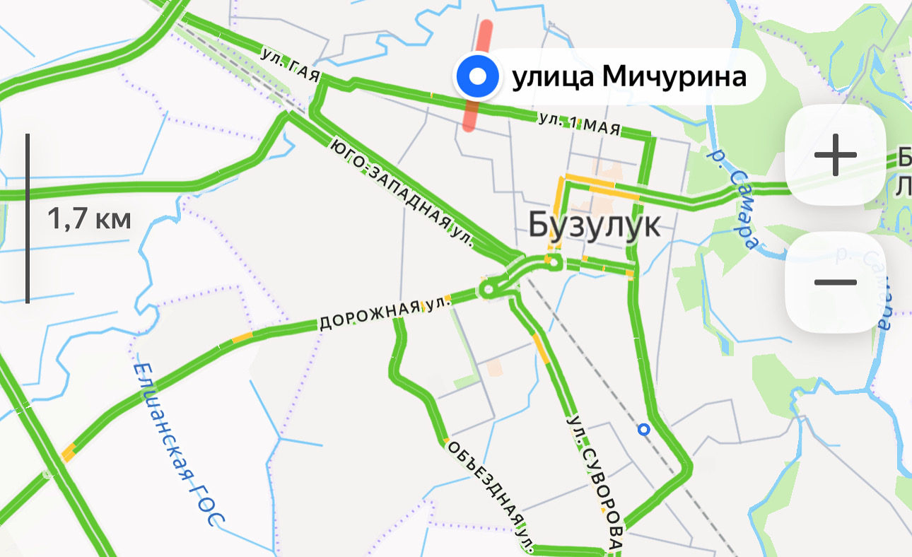 Улица на которой произошел пожар