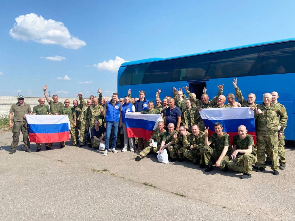 Из украинского плена вернулись 95 россиян. Фото: Анатолий Чадов