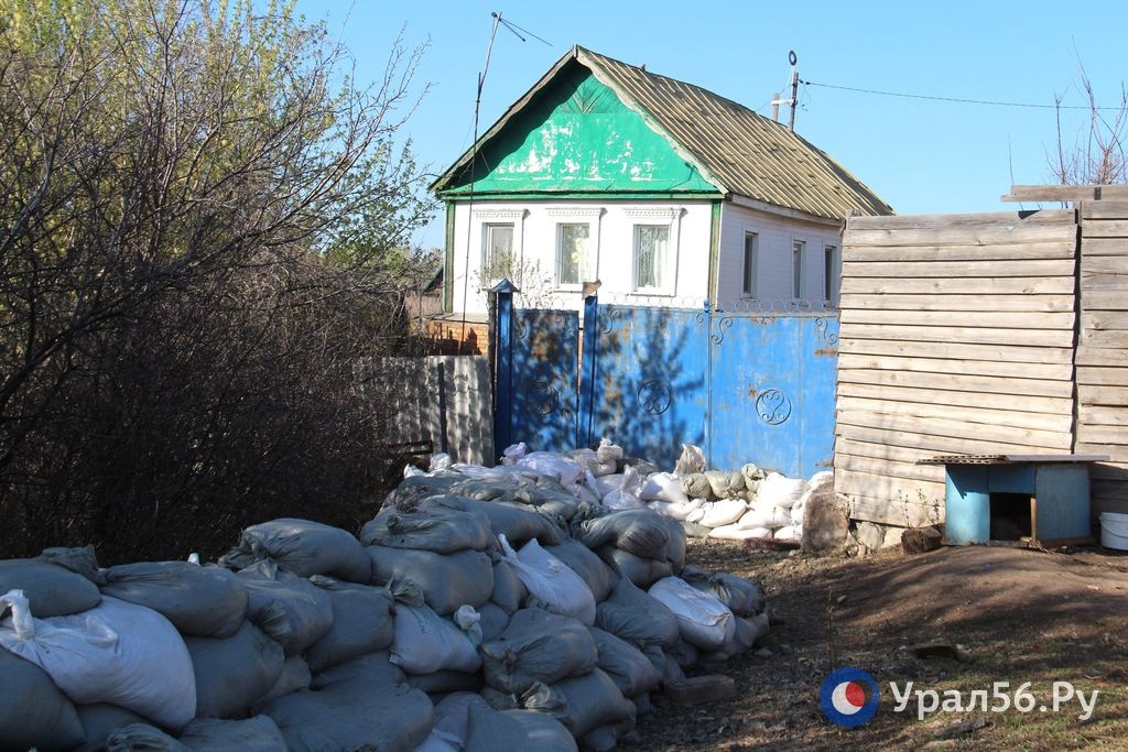 Паводок в Оренбурге, апрель 2024 года