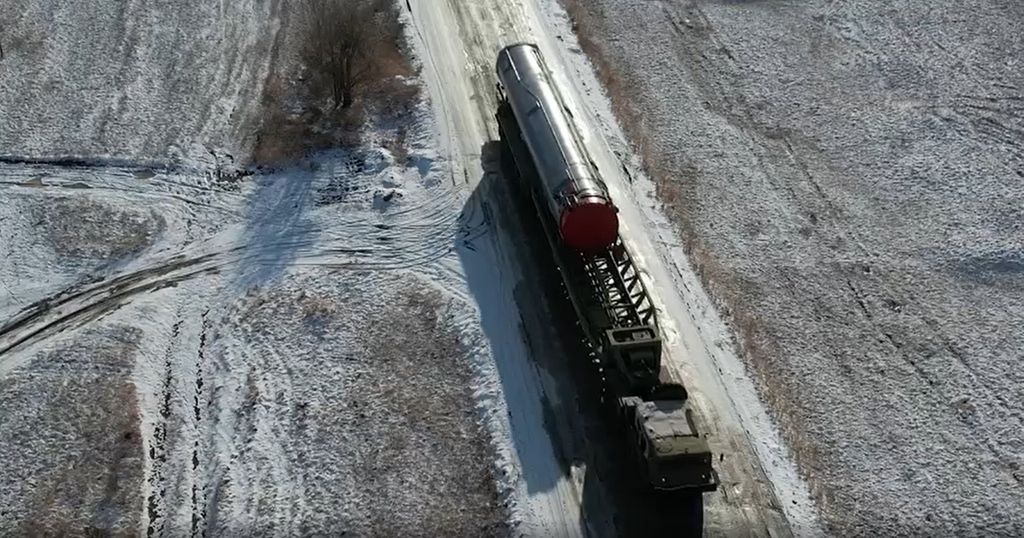 Доставка ракетного комплекса «Авангард». ФОто: Минобороны России