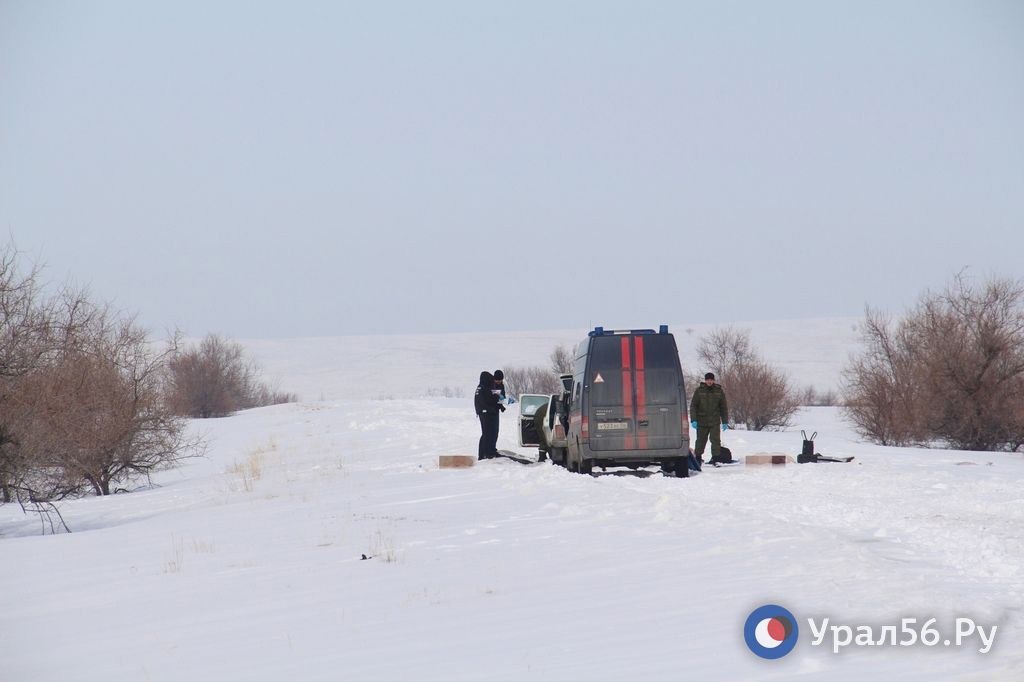 На месте происшествия. Дорога рядом с кладбищем. 22.03.2024