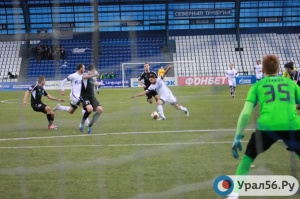 «Оренбург» в домашнем матче победил «Тюмень» со счетом 3:0
