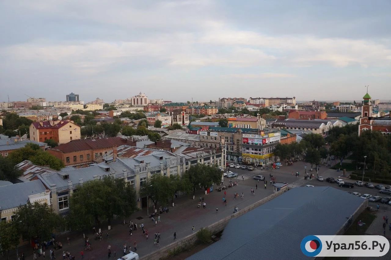 ﻿Вид на Оренбург