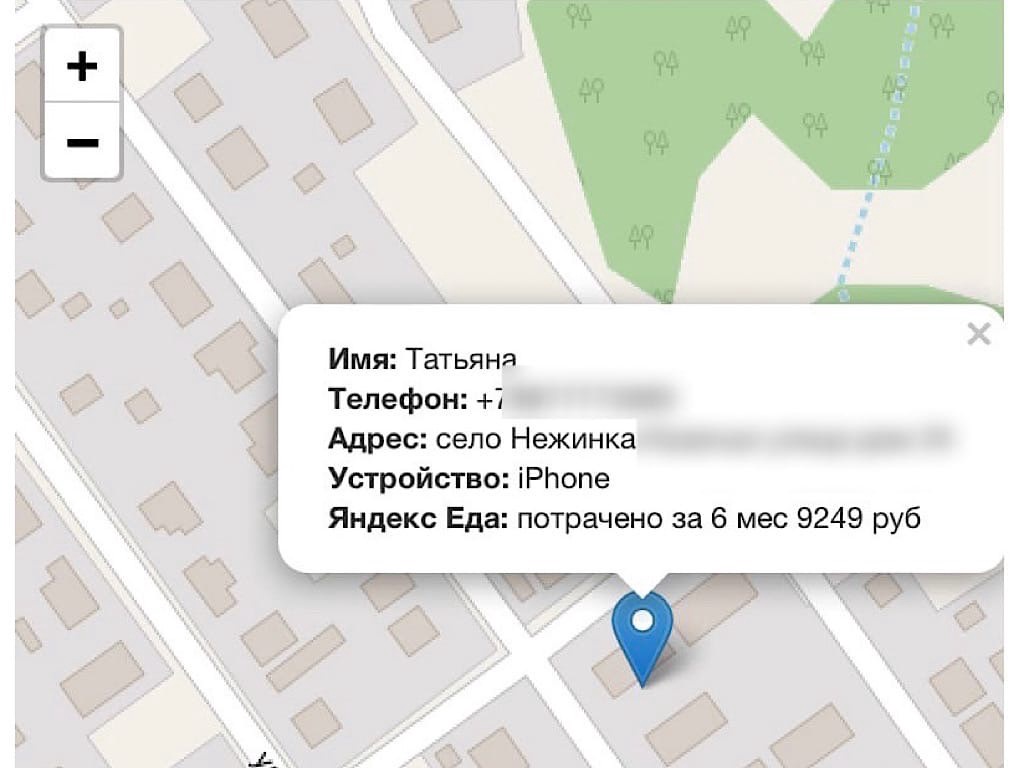 Купить Базу Яндекс Еда
