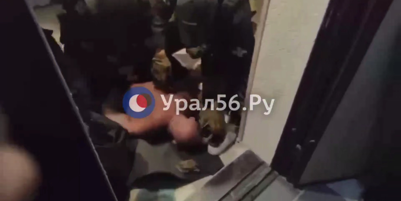 Стоп-кадр с видео задержания