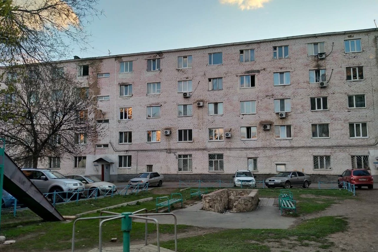 Двухподъездный дом в Оренбурге по адресу пер. Тупой, 66