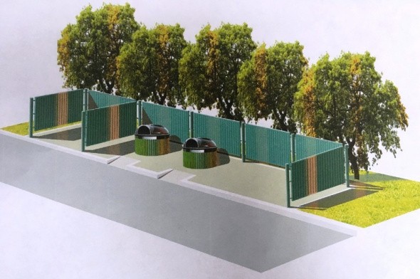 Как будут выглядеть контейнерные площадки в Орске: дизайн-проект объекта