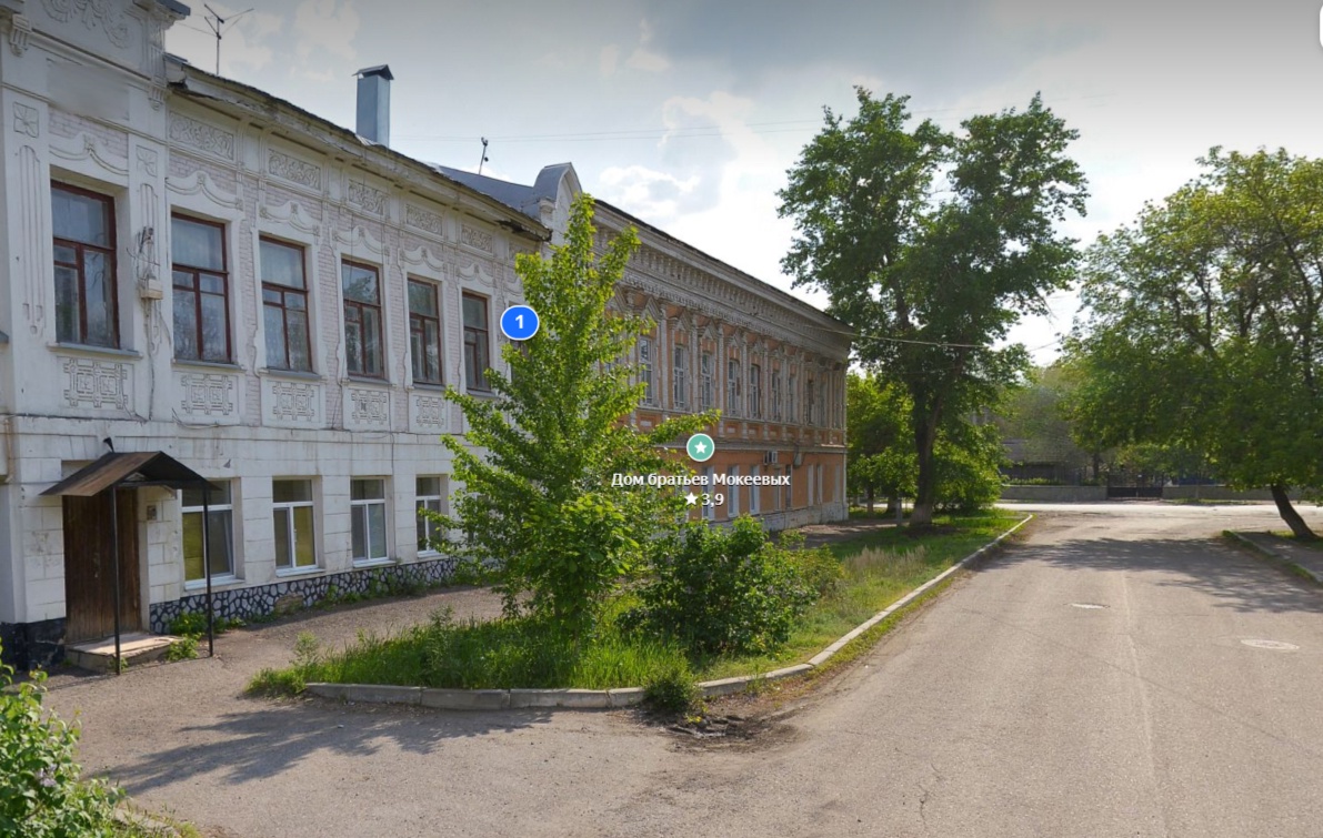 Исторические дома на Рыбном переулке. Яндекс карты