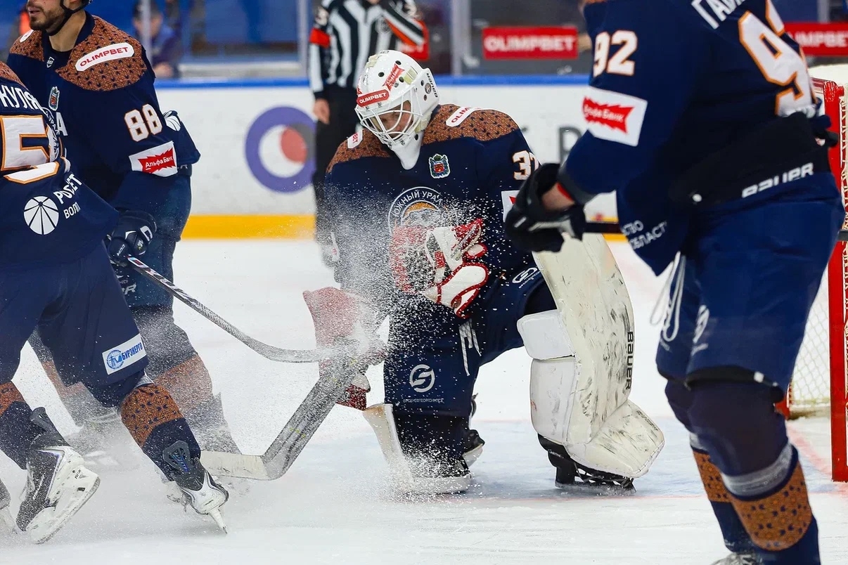 Момент игры. Фото: ХК «Южный Урал»