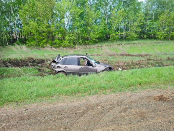 Вылетели с дороги: в Абдулино в аварии пострадали двое молодых людей