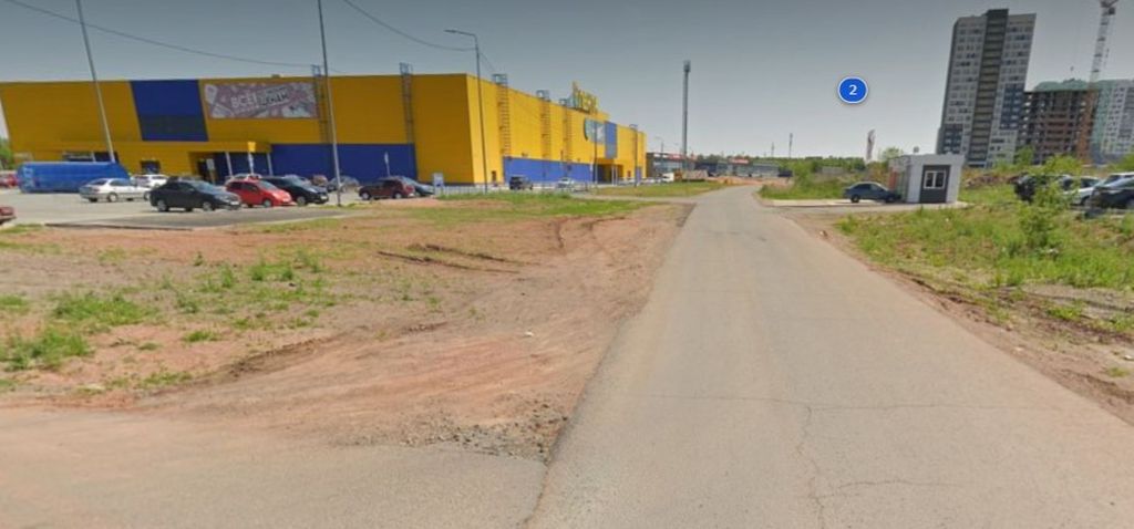 Улица Андрея Зеленко в этом году: нет тротуаров, освещения и ливневок. Фото: Яндекс.Карты