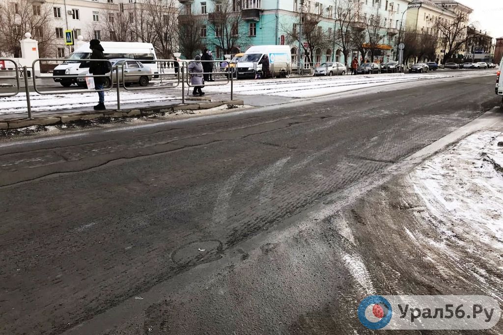 Проспект Ленина в Орске, 12.12.2019