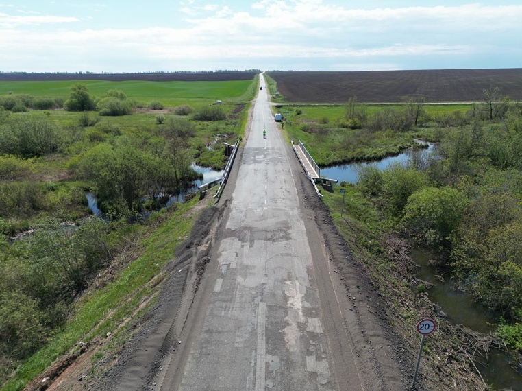 Мост через реку М.Сок, фото из технической документации к тендеру