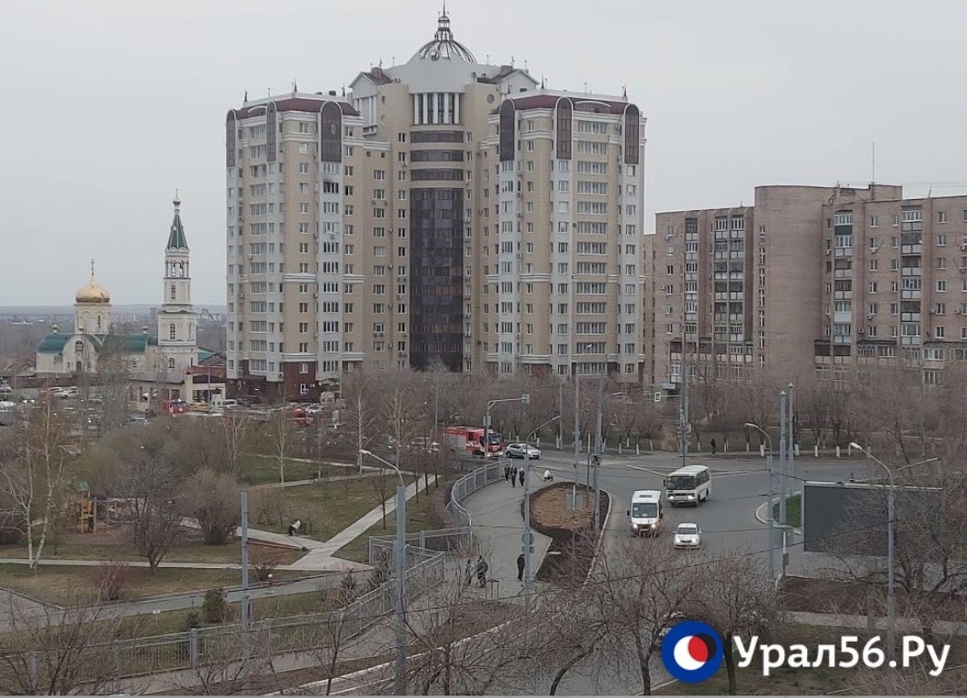 В Оренбурге горела квартира в элитном ЖК «Башни Форштадта» на ул. Маршала Жукова