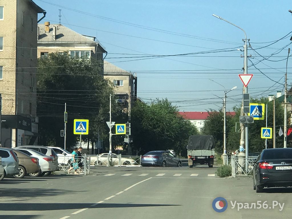 Не работает светофор в Орске, 18.08.2025