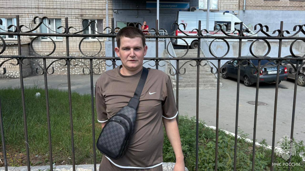 Никита Голубев. Фото МЧС по Оренбургской области
