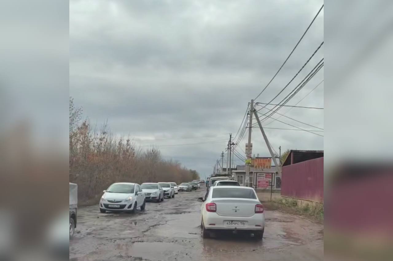 Дорога к Ростошинским дачам, осень 2025 года