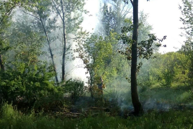 Парк Строителей в Орске, 05.06.2020