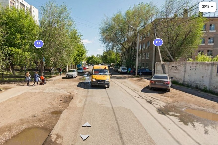 Улица Ногина в Оренбурге. Фото: Яндекс.Карты