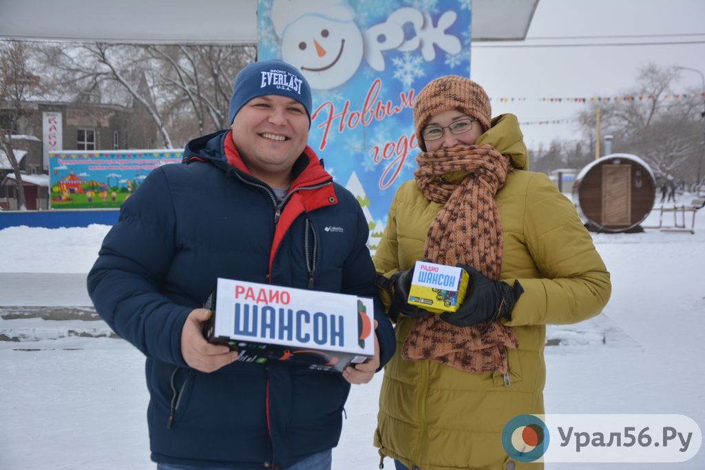 Участники акции «Новогодние искатели» от радио «Шансон в Орске», 30.12.2018