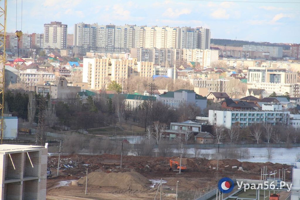 Паводок в Оренбурге, апрель 2024 года