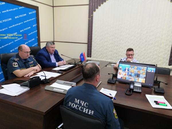Заседание межведомственного оперативного штаба по пожароопасной обстановке