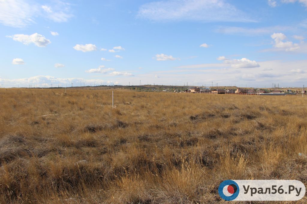 Земельный участок для многодетных семей в Орске. Фото из архива