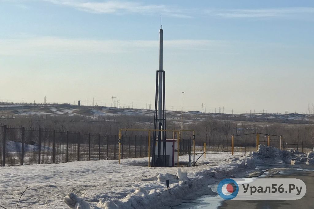 Экологический пост на улице Комарова в Орске