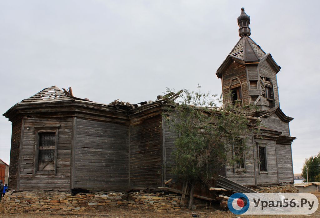 В Кваркенском районе строят новый храм взамен разрушенного
