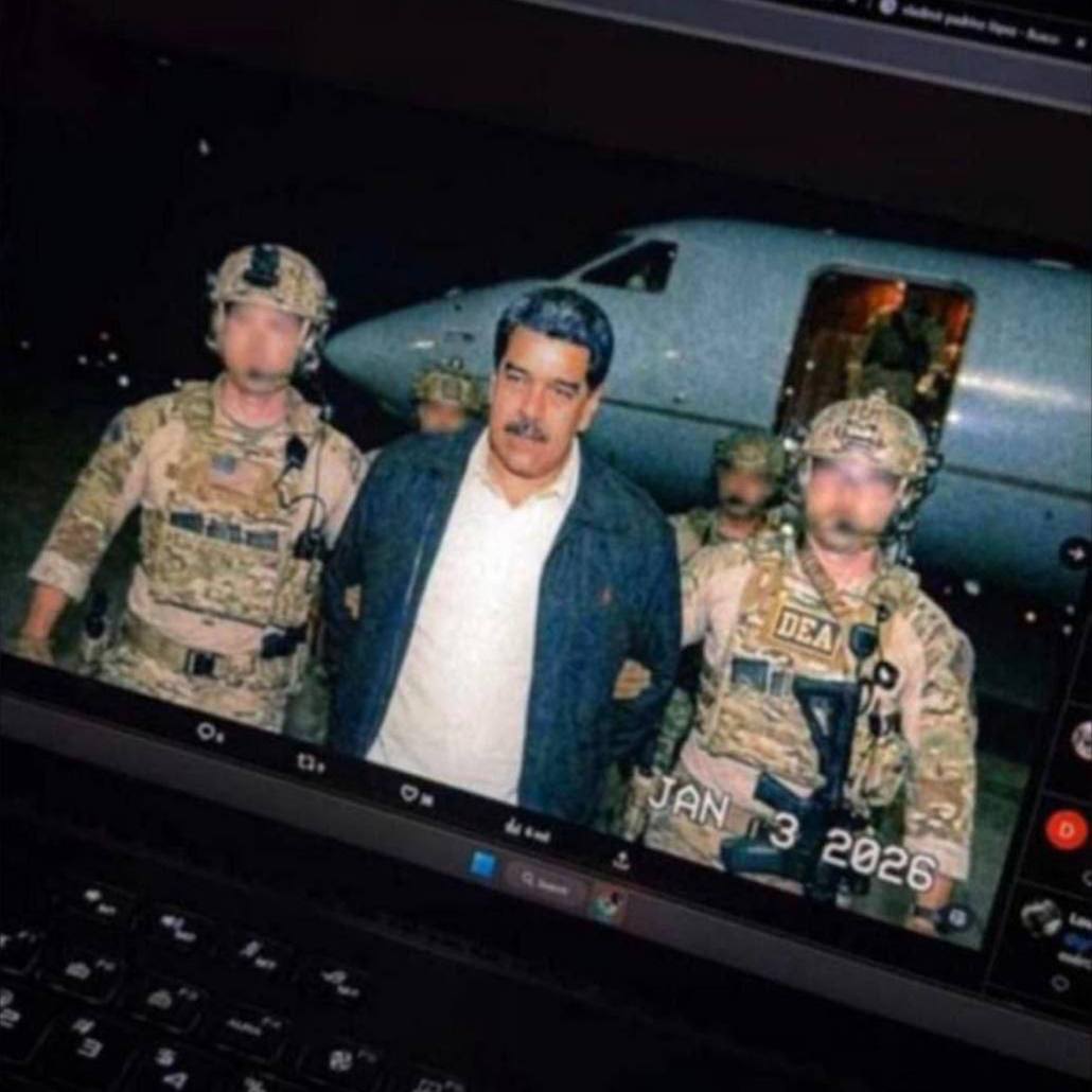 Первое возможное фото президента Венесуэлы после похищения. Фото: СМИ