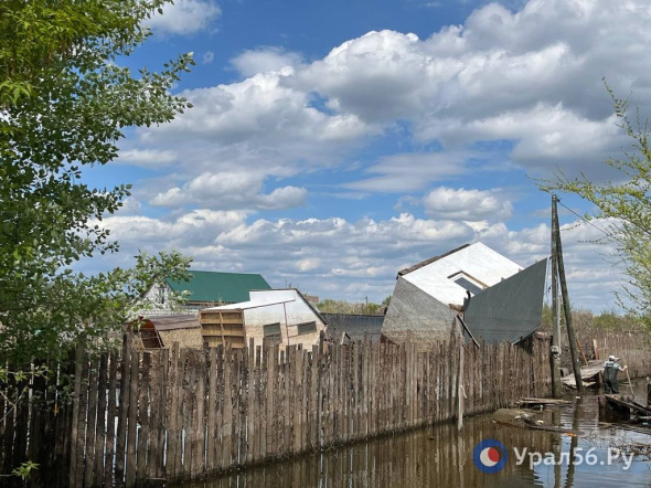 В Оренбургской области за сутки от воды освободились более тысячи жилых домов