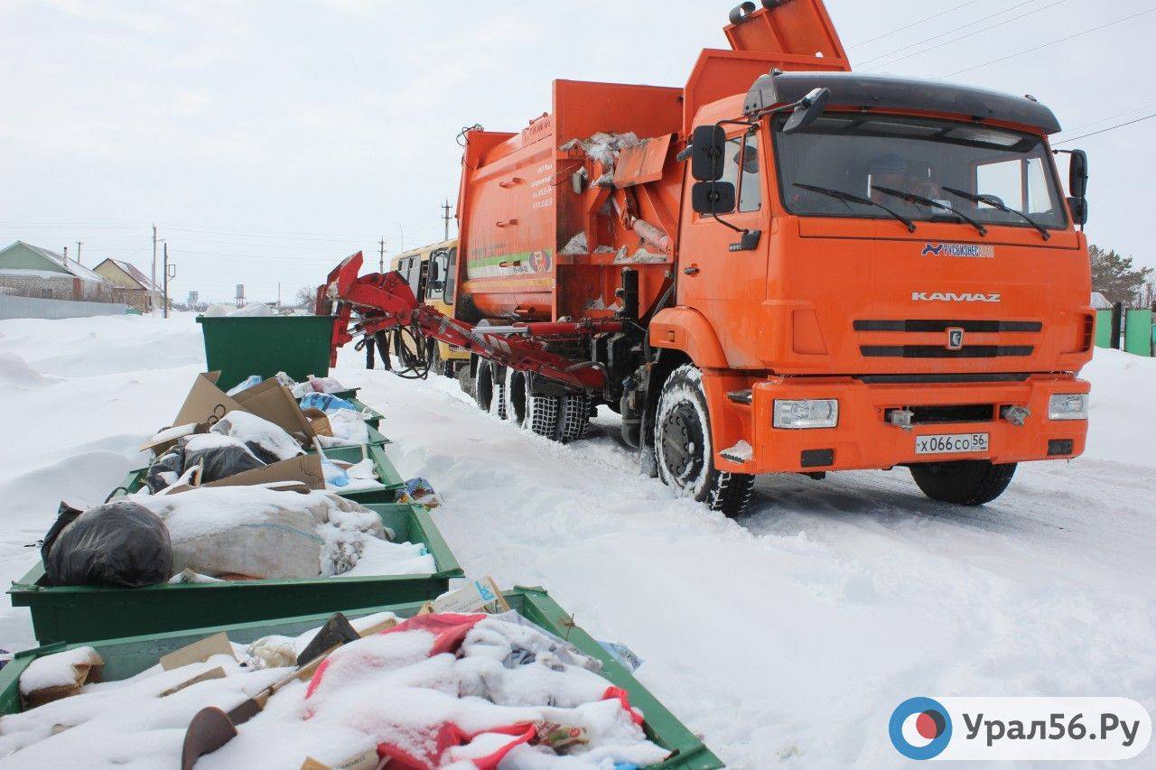 Сбор мусора в Саракташском районе, 05.03.2019