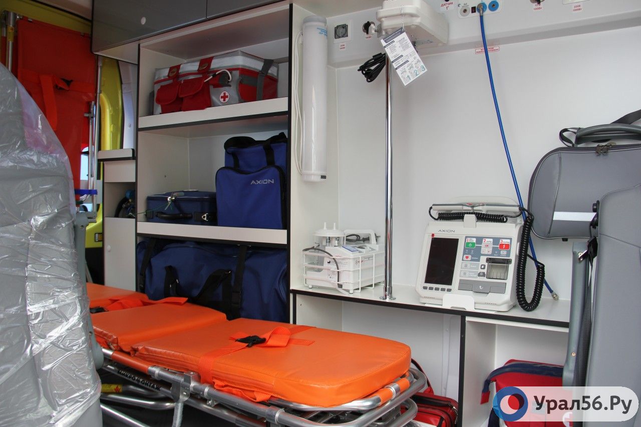 В карете скорой помощи. Фото из архива