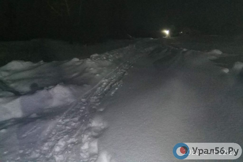 Улица Пролетарская в селе Матвевка, 04.02.2020г.