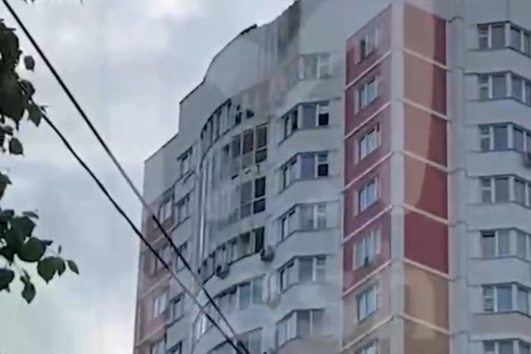 На месте происшествия. Источник: Стоп-кадр из видео ТГ-канала Mash