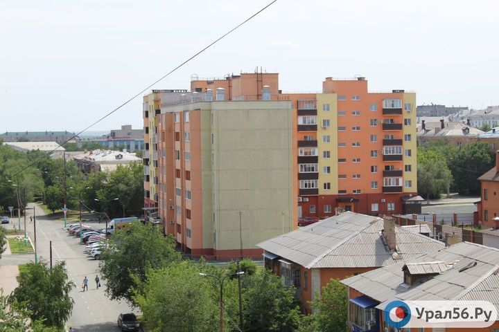 Новый дом в Орске, фото из архива